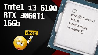 7yo Intel i3 6100 vs RTX 3060 Ti in 2022 GTA V 1080P