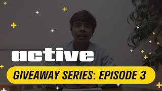 REACHING 1000: ACTIVE GIVEAWAY 3 OF 3