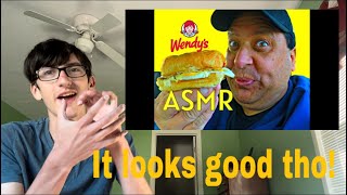 IT LOOKS GOOD THO! ASMR Wendy's Bacon, Egg & Swiss croissant review (JoeysWorldTour) reaction