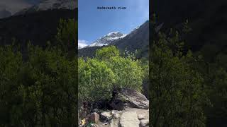 Beautiful view of mountains of Kedarnath temple #shiv #viral #viralvideo #uttarakhand #shiva