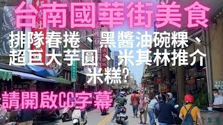 一日吃爆台南國華街及保安路商圈美食(請開啟CC字幕)-Taiwan Street Food