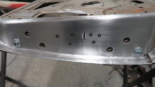 Tig butt welding thin sheet steel car bodywork getting started part 3 Tips and Tricks #41 R-tech