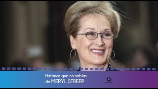 Historias que no sabias de Meryl Streep, una Biografía de esta talentosa actriz