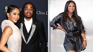 Saweetie ain't here for the rumors of Quavo cheating on her with Reginae