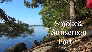 Smoke & Sunscreen-Wild Hammock Camp on Black River Lake-  Part 1