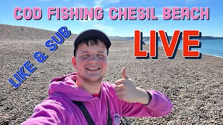 Cod Fishing Chesil Beach for 12 hours Live!