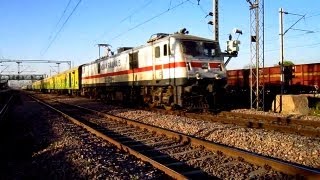 RPM White Beast With Chennai Duronto Attacks Asaoti At 120 kmph .