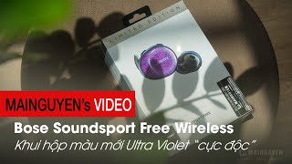 [Khui hộp] Bose Soundsport Free Wireless - Màu mới Ultra Violet cực độc đáo