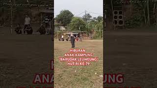 Hiburan anak Kampung HUT RI Ke-79 "Budak Leuweung"