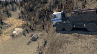 SpinTires Карта "Crater"