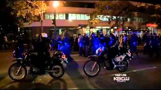 Oakland Protesters Demonstrate Against Police