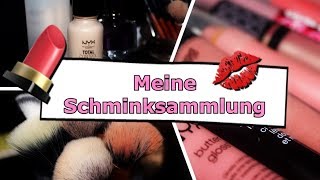 MEINE SCHMINKSAMMLUNG I Ich zeig euch meine Schminke !!! Welche Schminke ich am meisten feier!!