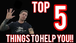 My Top 5 Things to Help You! In the Hobby