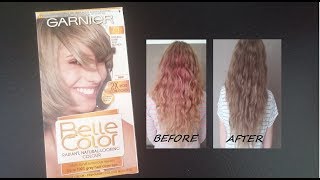 Garnier Belle Color | 7.1 Natural Dark Ash Blonde | farbowanie w domu | Kącik Anity