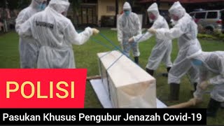 Polisi Pengubur Jenazah Covid Polres Purbalingga