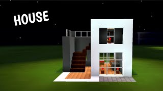 Easiest Way to Make Modern House in Lokicraft How To Build Simple House