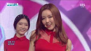 130623 Dal Shabet 달샤벳 - 내 다리를 봐 (Be Ambitious) - SBS Inkigayo 인기가요