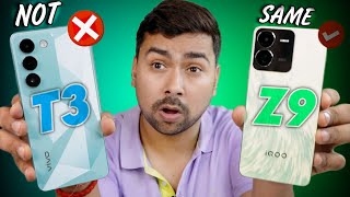 vivo T3 vs iQOO Z9 : Full Comparioson - Don't Buy Wrong!