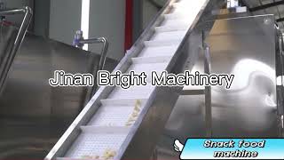 200 250kgh capacity fried snack production line