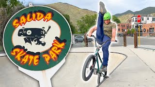 Old Salida Skatepark Quick Sesh - Salida, Colorado