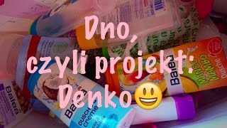 Dno, czyli projekt denko :) pażdziernik 2014 :)