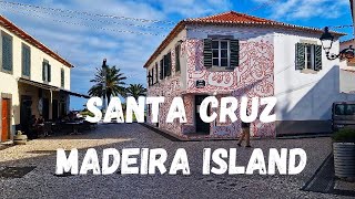 MADEIRA ISLAND PORTUGAL - Walking around Santa Cruz April 2023