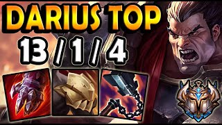 DARIUS vs YONE [ TOP ] Lol EUW Challenger Patch 11.17 ✅