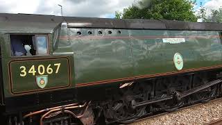 34067 Tangmere at Castleford 27/6/24.