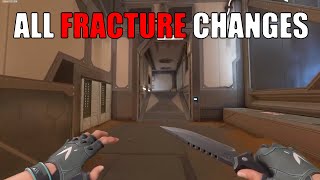 All the new Fracture changes in Valorant update !