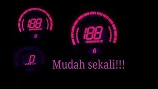 Servis dan Custom speedometer Cs1 modif simpel semua orang bisa