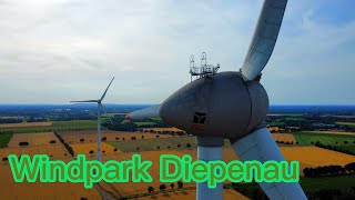 Enercon E-126 EP8 Windpark Diepenau E-115, E-126 | Dji mini 2