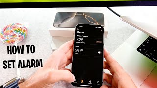 How To Setup Alarms On iPhone 16 Pro / iPhone 16 Pro Max