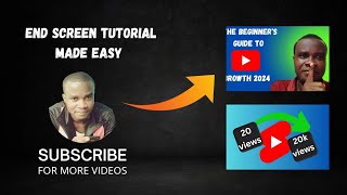 End Screen tutorial Made Easy 2024 | Phone Version #endscreen