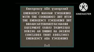 Emergency Alert System - Required Monthly Test #5 in Low Voice