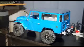 FMS Toyota FJ40 Rear Bumper Mod for Towing Trailers #rc #rctrucks #toyota  #fms #toyotafj40