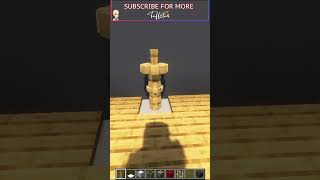 Minecraft Build hacks #1 : Easy Blender! #shorts