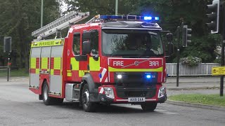 Suffolk Fire & Rescue Service - Long Melford WrL Responding