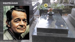 Tombe de Serge REGGIANI au cimetière Montparnasse à Paris