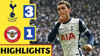 🔴 Tottenham vs Brentford (3-1) goals & Extended HIGHLIGHTS | Solanke, Johnson & Maddison goals