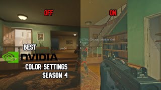 (NEW) Best NVIDIA color settings for Season 4 Warzone!