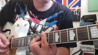 Echo and the Bunnymen  Villiers Terrace how to play on guitar