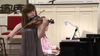 Taylor Baldwin Performs Sonata in E minor by Veracini