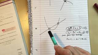 18  Simultaneous Equations as Graphs Chapter 3 section 3 Edexcel Pure AS Level Maths