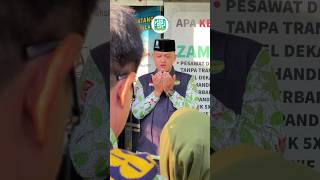 pelepasan jamaah umroh PT Zam-Zam Tour & Travel bulu pada 22 juli 2024 #short