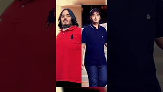 Anant Ambani weight loss journey 😍#anantambani #ytshorts #shorts #couple