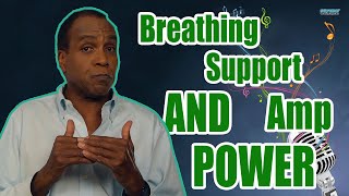 Breathing Support & Amp Power | Singing Tips and Tricks | #singingtips #sing #singbetter