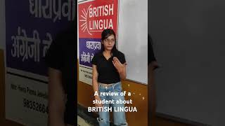 Best Spoken English Institute in Patna | BRITISH LINGUA | Review of a student