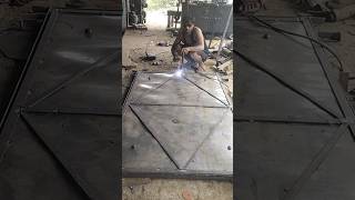 iron gate welding 😀 🥽#welding #trendingshorts #constrcution #shorts #bulding