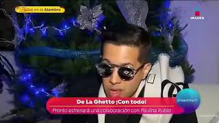 De la Ghetto cantara con Paulina Rubio