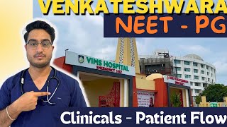 Venkateshwara For NEET PG ; CLINICAL EXPOSURE || Vims patient flow NEET PG COUNSELLING || Up college